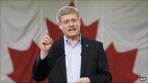 Canadian Prime Minister Stephen Harper