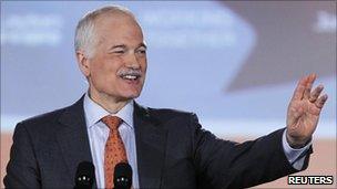 NDP leader Jack Layton