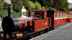 Isle of Man train