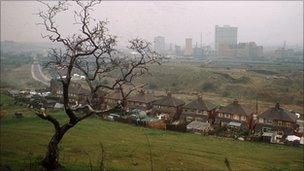 General view of Stoke-on-Trent