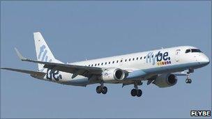 Flybe aircraft. Pic: Flybe