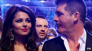 Cheryl Cole and Simon Cowell