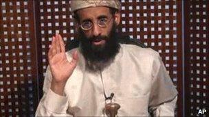 Screengrab of Anwar al-Awlaki File image of (image released on 8 Nov 2010)