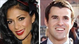 Nicole Scherzinger and Steve Jones