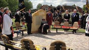 Pershore memorial garden