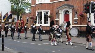 Pershore RNA parade