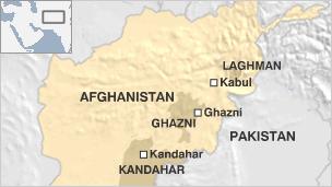 Map of Afghanistan