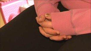 Hold hands together