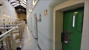 Prison corridor in Wormwood Scrubs