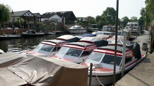 Boats at Taggs Boatyard