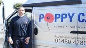 Royal British Legion Poppy Calls Service