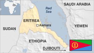 Map of Eritrea