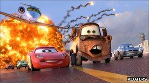 Cars 2 still, Reuters