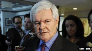 Newt Gingrich in a March 2011 file photo