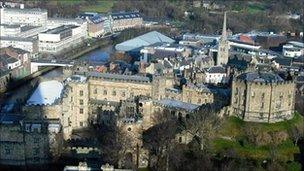 Durham photographed from the air. Photo: Paul McQuillan