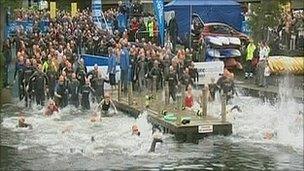 The 2009 Great North Swim