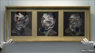 Francis Bacon's Three Studies for Self-Portrait