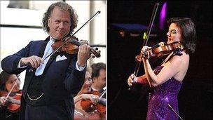 Andre Rieu and Tasmin Little