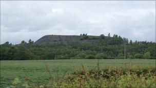 The Bersham colliery spoil