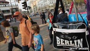 Shoppers in Berlin