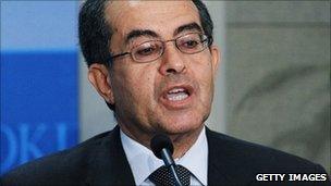 Mahmoud Jibril speaks in Washington DC (12 May 2011)