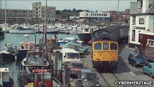 Weymouth Quay railway