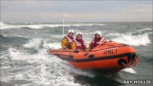 RNLI Arbroath lifeboat - pic Ray Hollis