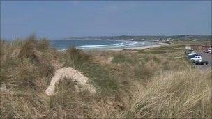 Sand dunes