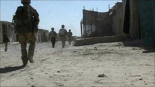 Soldiers in Afghanistan