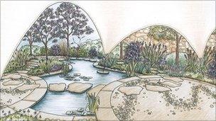 Ian Barker design for Fleming Nurseries