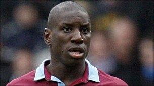 West Ham United striker Demba Ba