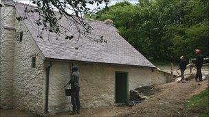 Miners cottage at Blakemoregate