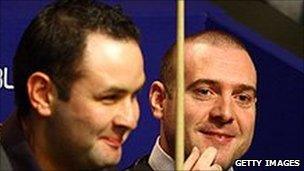 Jamie Burnett and Stephen Maguire