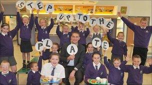 Glasgow school pupils