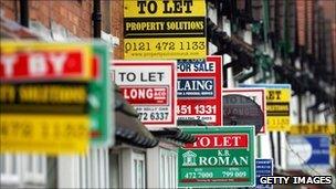 Lettings signs