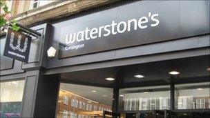 Waterstone's store