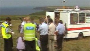 Crimewatch pictures from search in Pembrokeshire