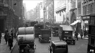 Fleet Street in 1932