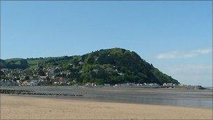 Minehead beach