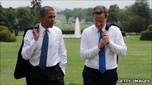 Barack Obama and David Cameron