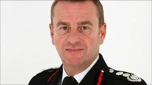 Chief Fire Officer Paul Raymond