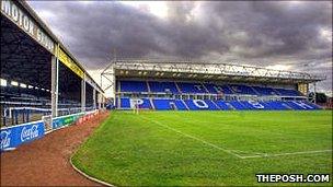 Peterborough United's London Road stadium (Photo: theposh.com)