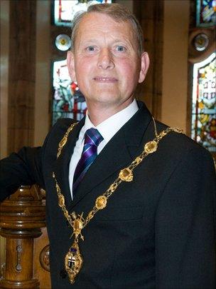 Mayor of Derry Maurice Devenney