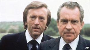 David Frost and Richard Nixon