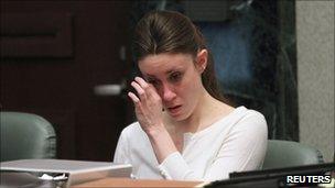 Casey Anthony in court in Florida