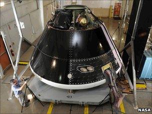 Orion/MPCV ground test article (Nasa)