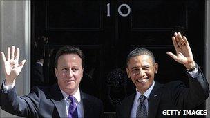 David Cameron and Barack Obama