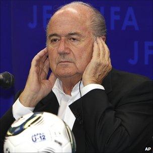 Fifa President Sepp Blatter. Photo: May 2011