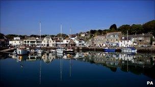 Padstow harbour