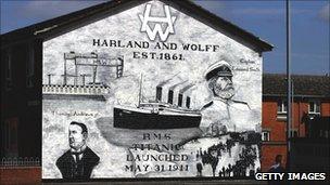 Mural in Newtonards, near Belfast